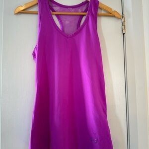 Under Armour Women's Purple/Fuchsia Exercise Tank Top